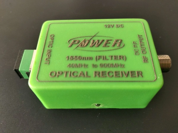 Power 12V DC FTTH wavelength 1550 nm