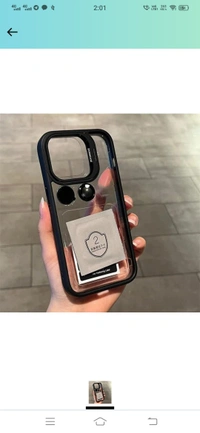 Metal Premium Look Camera Lens Metal Ring Protector Stand Case with Lens Film 💢 - Gray, IP 13