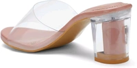 transparent heels for women - Clam Shell, 3