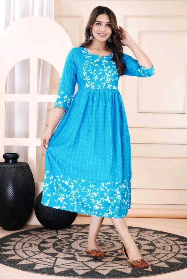 Women Floral Print Viscose Rayon Straight Kurta (Pink) - Scooter, 4XL