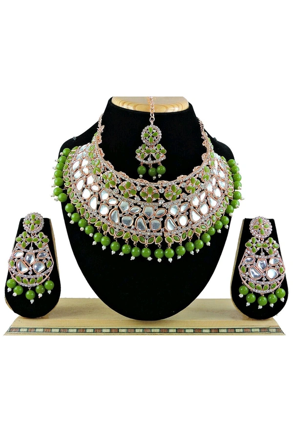 Kundan Choker Necklace Set - Vida Loca