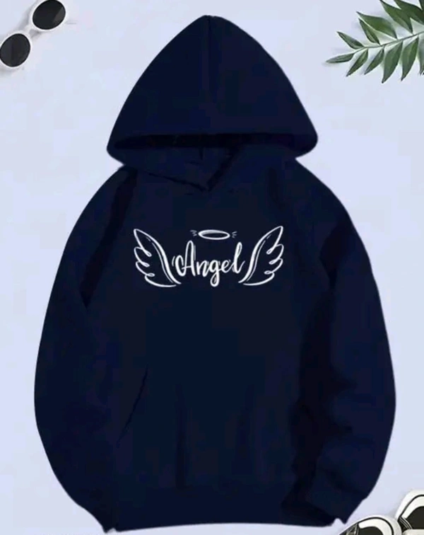 Winter Wear Hoodie For Women - Bunting, M