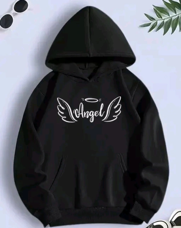 Winter Wear Hoodie For Women - Black, XL