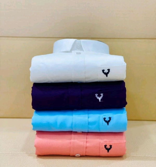 New Awesome Colours Shirts 4pc Combo - L