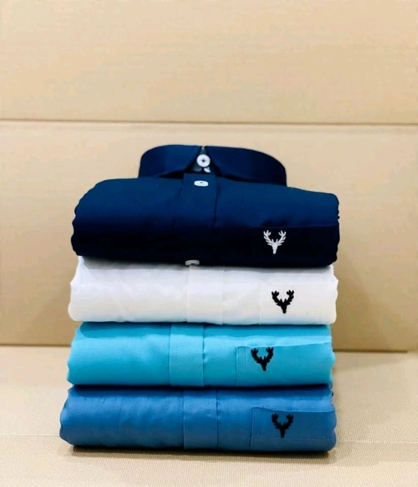 New Awesome Colours Shirts 4pc Combo - L