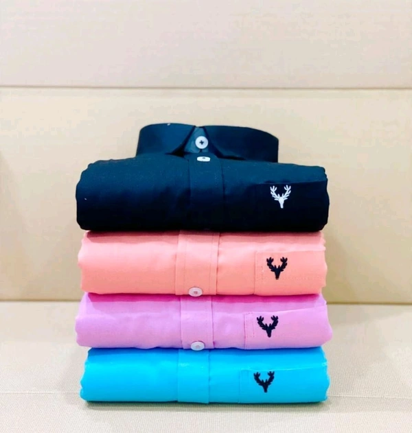 New Awesome Colours Shirts 4pc Combo - L