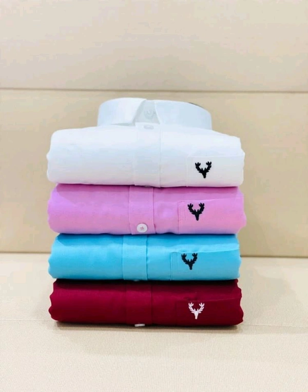 New Awesome Colours Shirts 4pc Combo - L