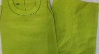 Mehendi Halter Neck Kurta & Cotton Culottes - Wasabi, M
