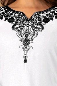 Women Rayon Regular Top - White, XXL