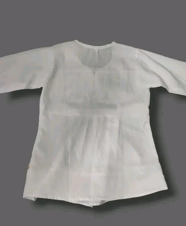Casual Bell Sleeves Self Design, Lace, Embroidered Women White Top - White, M