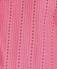 Women Striped Pure Cotton. Straight Kurta (Purple) - Deep Blush, XL