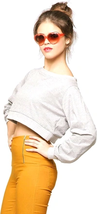 Casual Regular Sleeves Solid Women Black Top - Ebb, XL