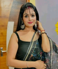 Black Top Bottom Duppta Set* - Black, S