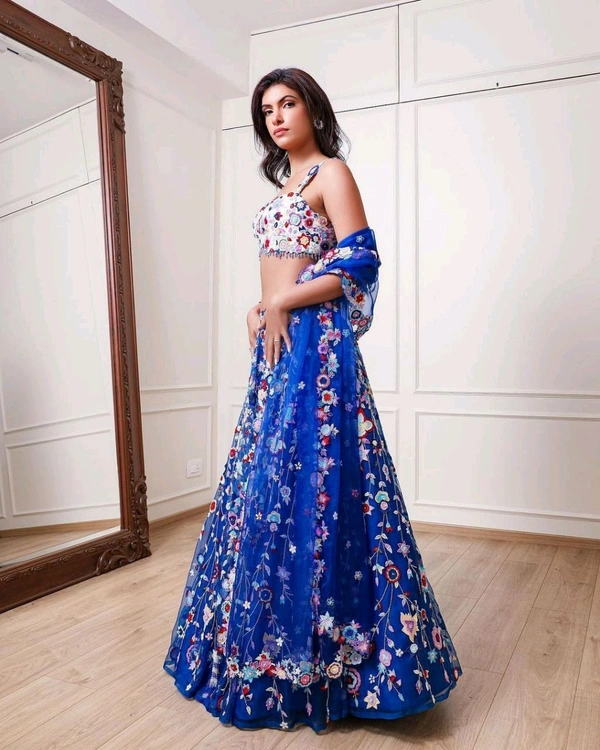 Presenting You Most Beautiful Most Trending Lehenga Collection - Jacarta, Free Size