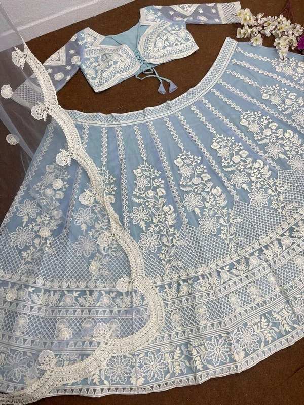 Designer lehenga choli Bridal Lehenga, Designer Lehenga, South Indian Dresses, Lengha Choli, Chaniya Choli, Lancha, Semistitched Lehenga - Gumbo, Free Size