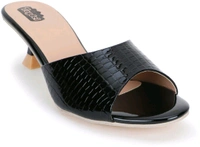 Women Heels Sandal (Black, 3) - Black, 3