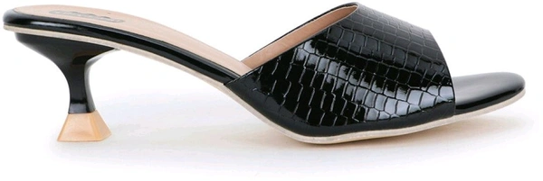 Women Heels Sandal (Black, 3) - Black, 3