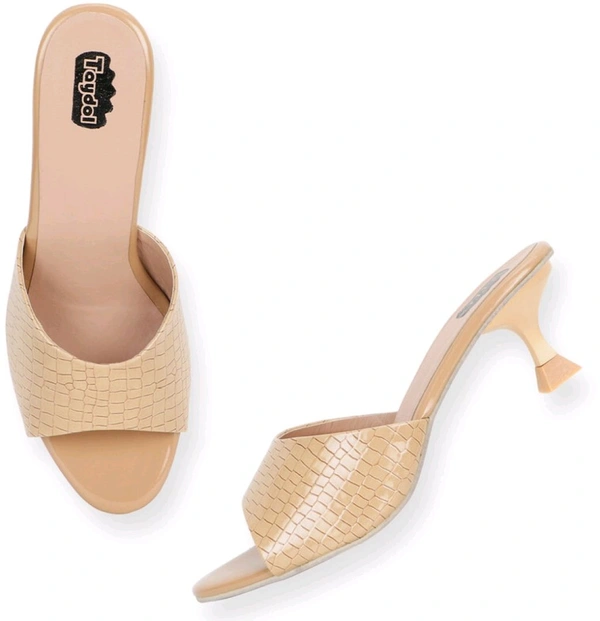 Women Heels Sandal (Black, 3) - Cashmere, 3