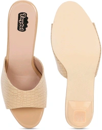 Women Heels Sandal (Black, 3) - Cashmere, 3