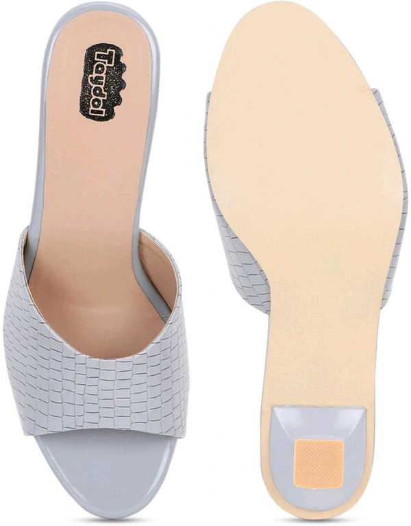 Women Heels Sandal (Black, 3) - Casper, 4