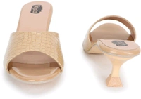 Women Heels Sandal (Black, 3) - Cashmere, 4
