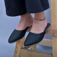 Muzem Women Flats Sandal (Pink, 5) - Black, 9