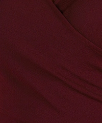 Casual Regular Sleeves Solid Women Black Top - maroon, M