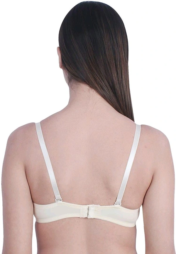 Women Everyday Lightly Padded Bra (Red)
 - Beige, 32B