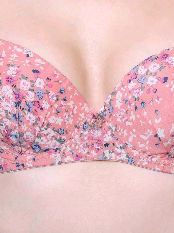 Women Everyday Lightly Padded Bra (Red)
 - Wewak, 34B