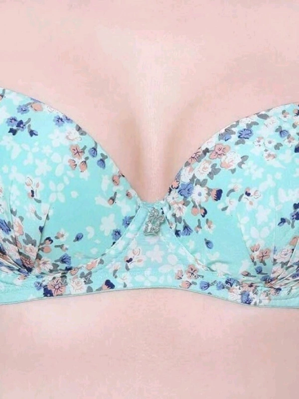 Women Everyday Lightly Padded Bra (Red)
 - Green, 34B