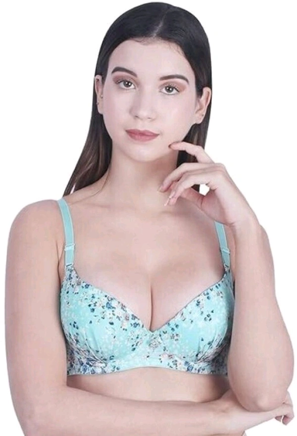 Women Everyday Lightly Padded Bra (Red)
 - Green, 36B