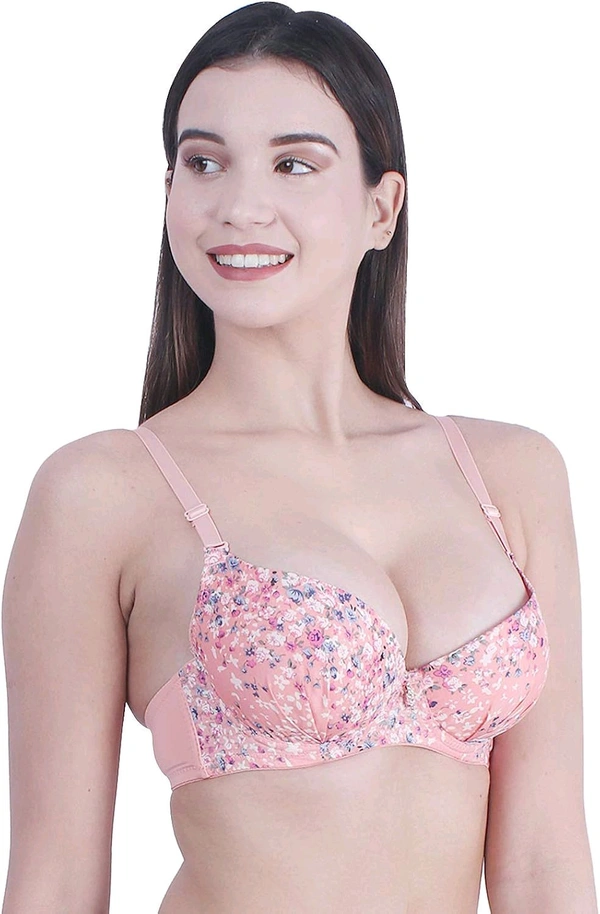 Women Everyday Lightly Padded Bra (Red)
 - Wewak, 38B