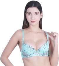 Women Everyday Lightly Padded Bra (Red)
 - Green, 40B