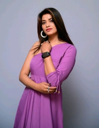 Women Fit and Flare Maroon Dress
 - Lavender, 3XL