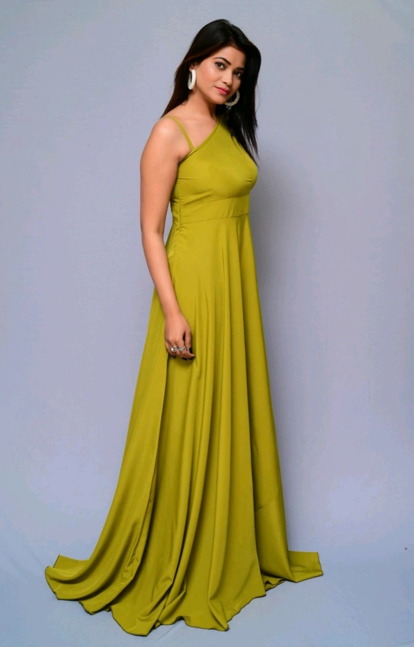 Women Fit and Flare Maroon Dress
 - BGreen, 4XL