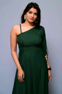 Women Fit and Flare Maroon Dress
 - BGreen, 5XL