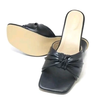 Block Heel Slipper For Women And Girl - Black, 3