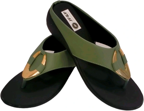 Women's Fashion Sandal Faux Leather, Comfortable & Stylish Wedges Ideal for Casual & Formal Occasions (Green, 5) - Verdigris, 5