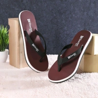 Lightweight Antiskid|Ortho|Heels Slippers for Women Flip Flop for Girls Women Slippers
(Maroon, 4)
 - Ferra, 4