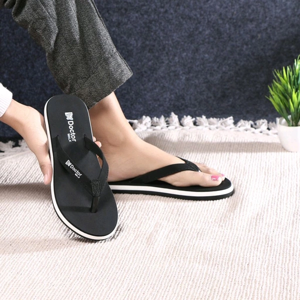 Lightweight Antiskid|Ortho|Heels Slippers for Women Flip Flop for Girls Women Slippers
(Maroon, 4)
 - Black, 5