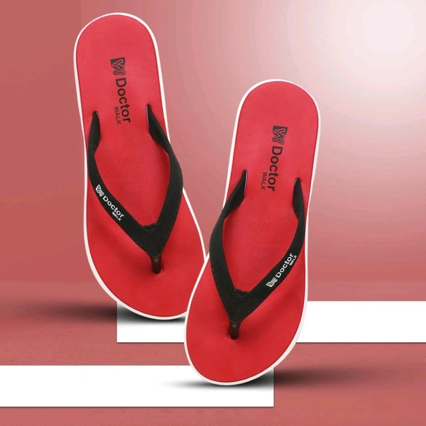 Lightweight Antiskid|Ortho|Heels Slippers for Women Flip Flop for Girls Women Slippers
(Maroon, 4)
 - Red, 6
