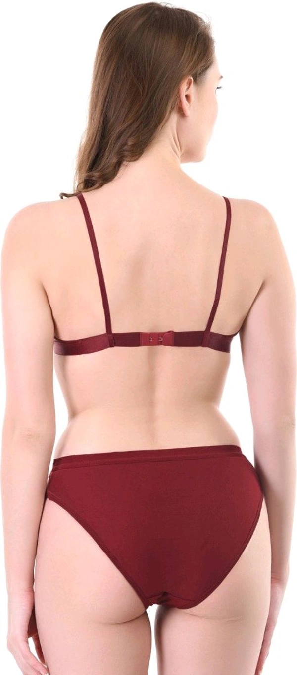 Bra & Panty Set Self Design Multicolor Lingerie Set
 - 32B