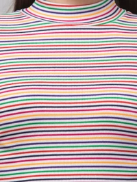 Women Bodycon Black, Red, White Dress
 - Multicolor, L