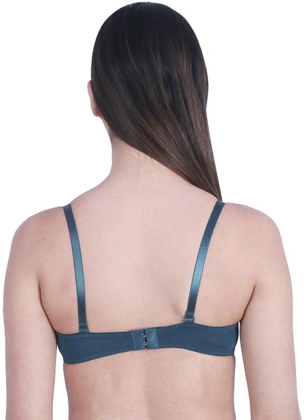 Women T-Shirt Lightly Padded Bra (Red)
 - Green, 30A