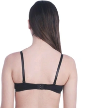Women T-Shirt Lightly Padded Bra (Red)
 - Black, 30A