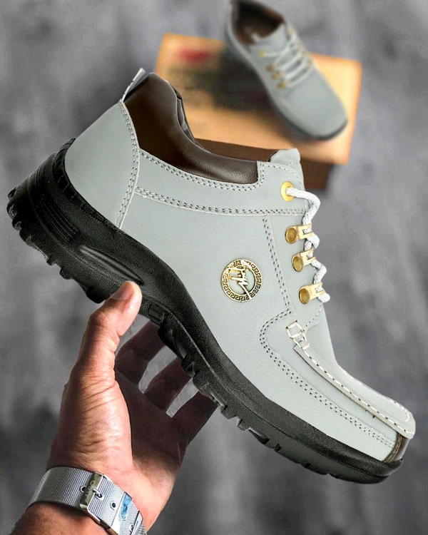 Outdoor Climber Stylish Lace Up
Outdoors For Men (Grey, 6) - Gray, IND-6