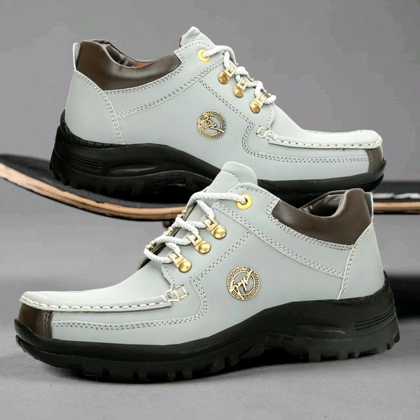 Outdoor Climber Stylish Lace Up
Outdoors For Men (Grey, 6) - Gray, IND-8