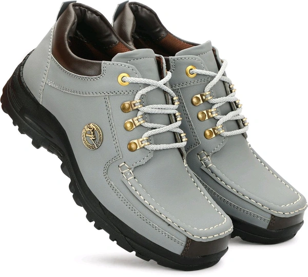 Outdoor Climber Stylish Lace Up
Outdoors For Men (Grey, 6) - Gray, IND-8