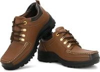 Outdoor Climber Stylish Lace Up
Outdoors For Men (Grey, 6) - Tan, IND-8