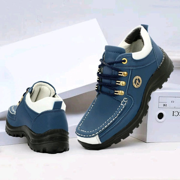 Outdoor Climber Stylish Lace Up
Outdoors For Men (Grey, 6) - Blue, IND-6